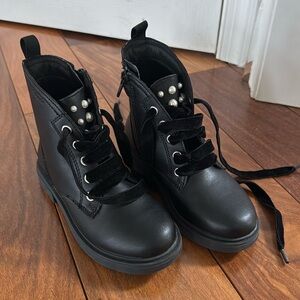 Geox girls ankle leather boots